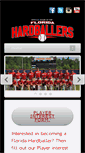 Mobile Screenshot of floridahardballers.com