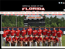 Tablet Screenshot of floridahardballers.com